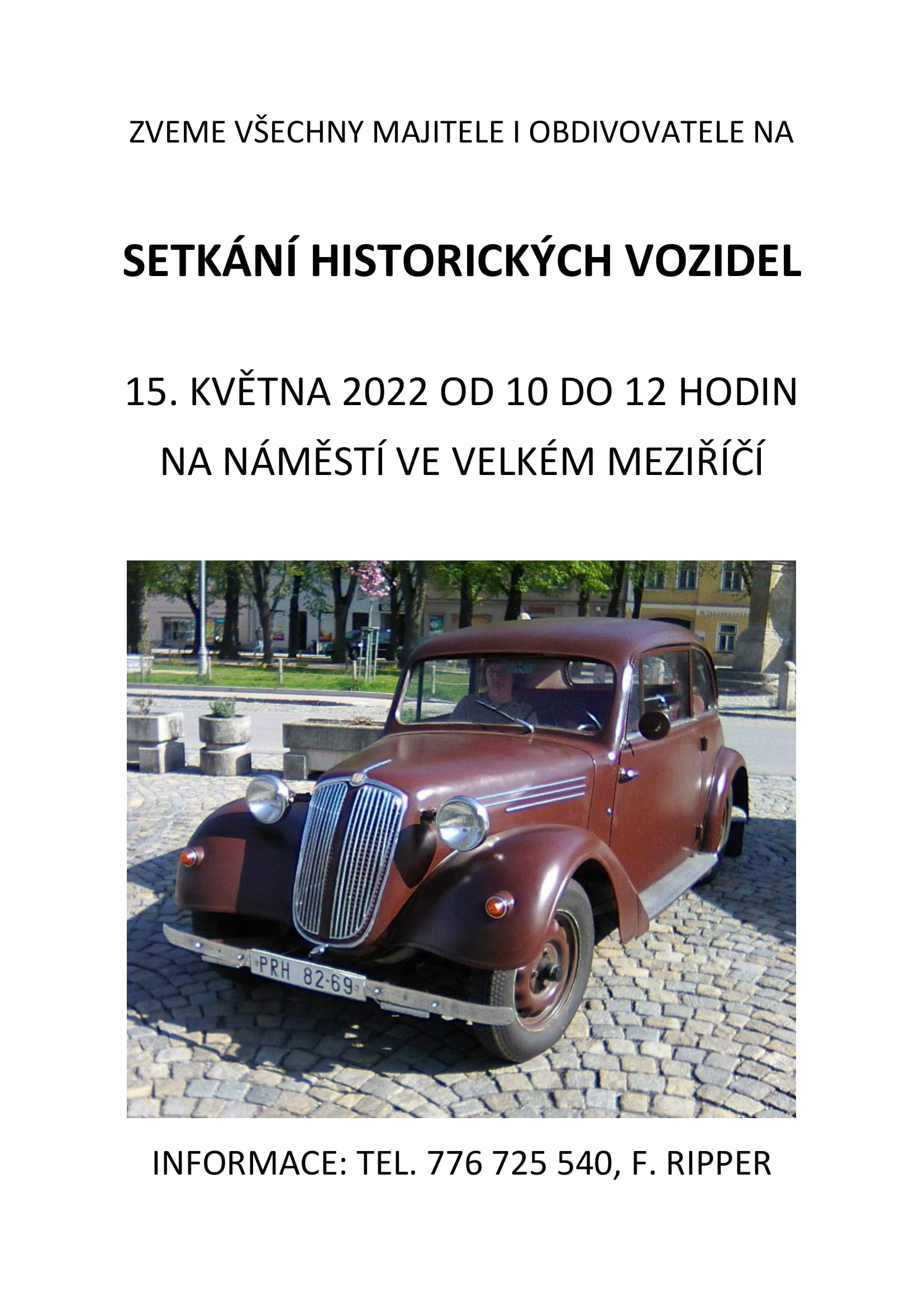 Setkání historických vozidel