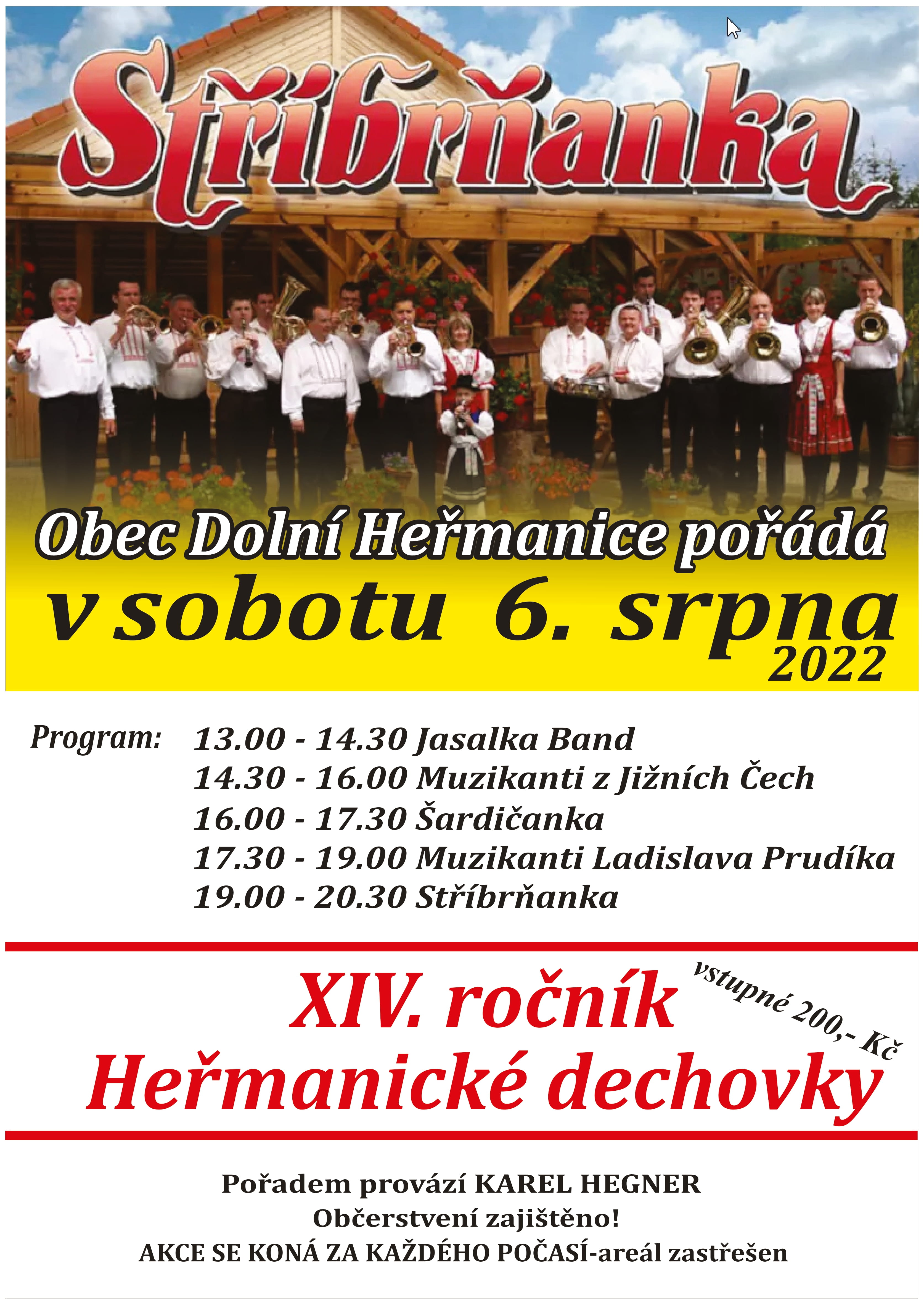 XIV. ročník Heřmanické dechovky