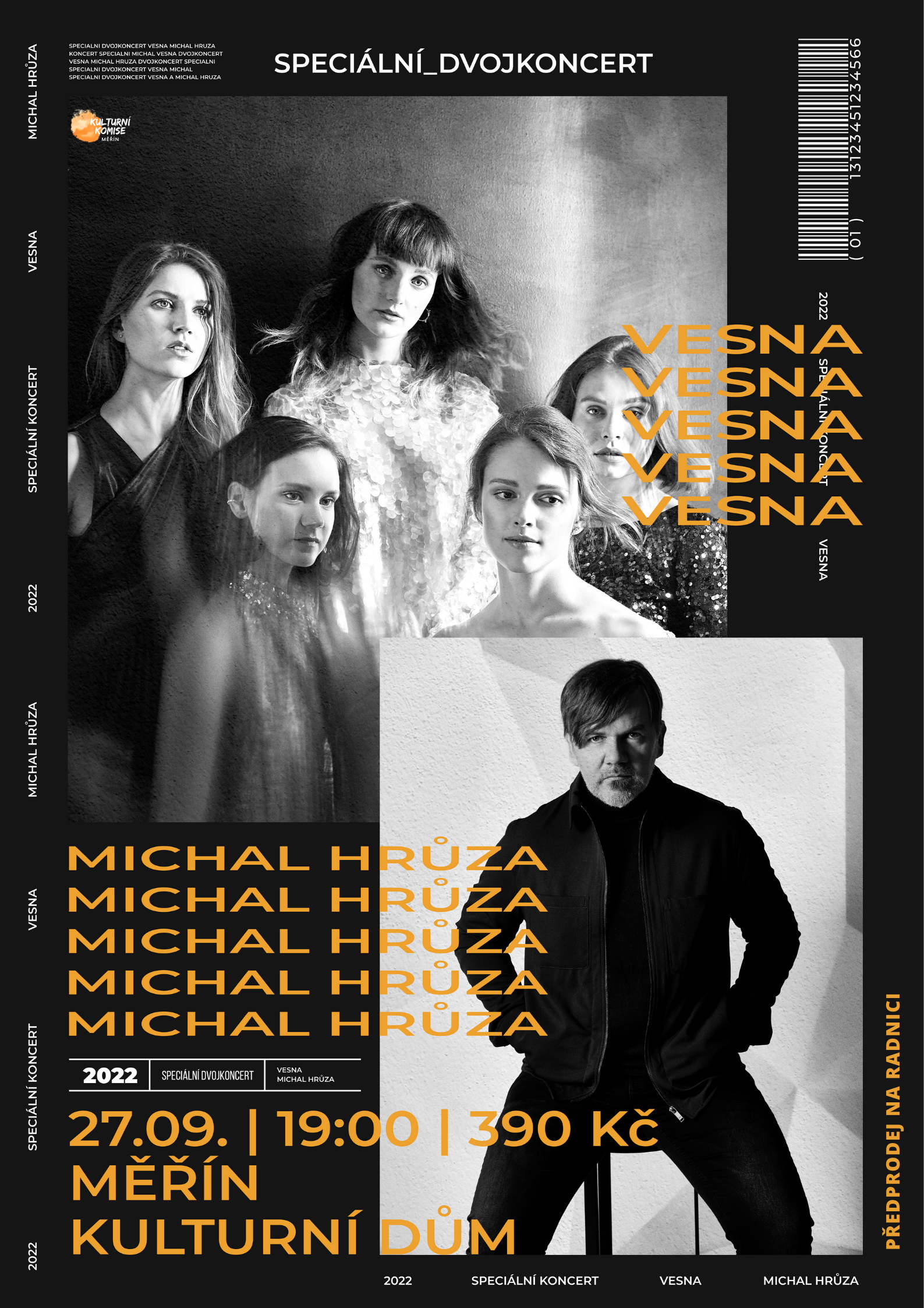 Dvojkoncert - Michal Hrůza a Vesna