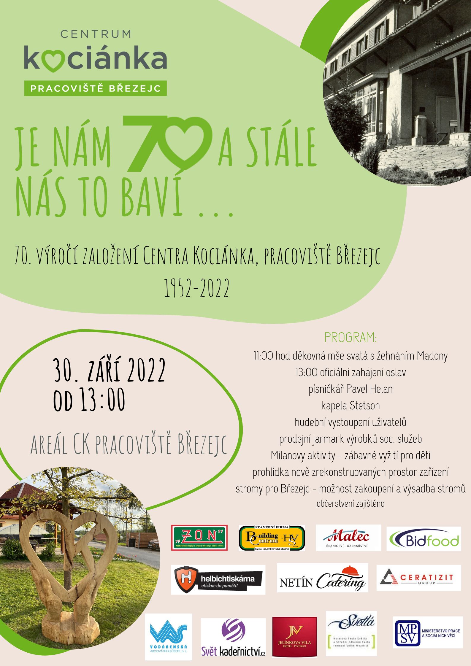 70. výroční založení Centra Kociánka