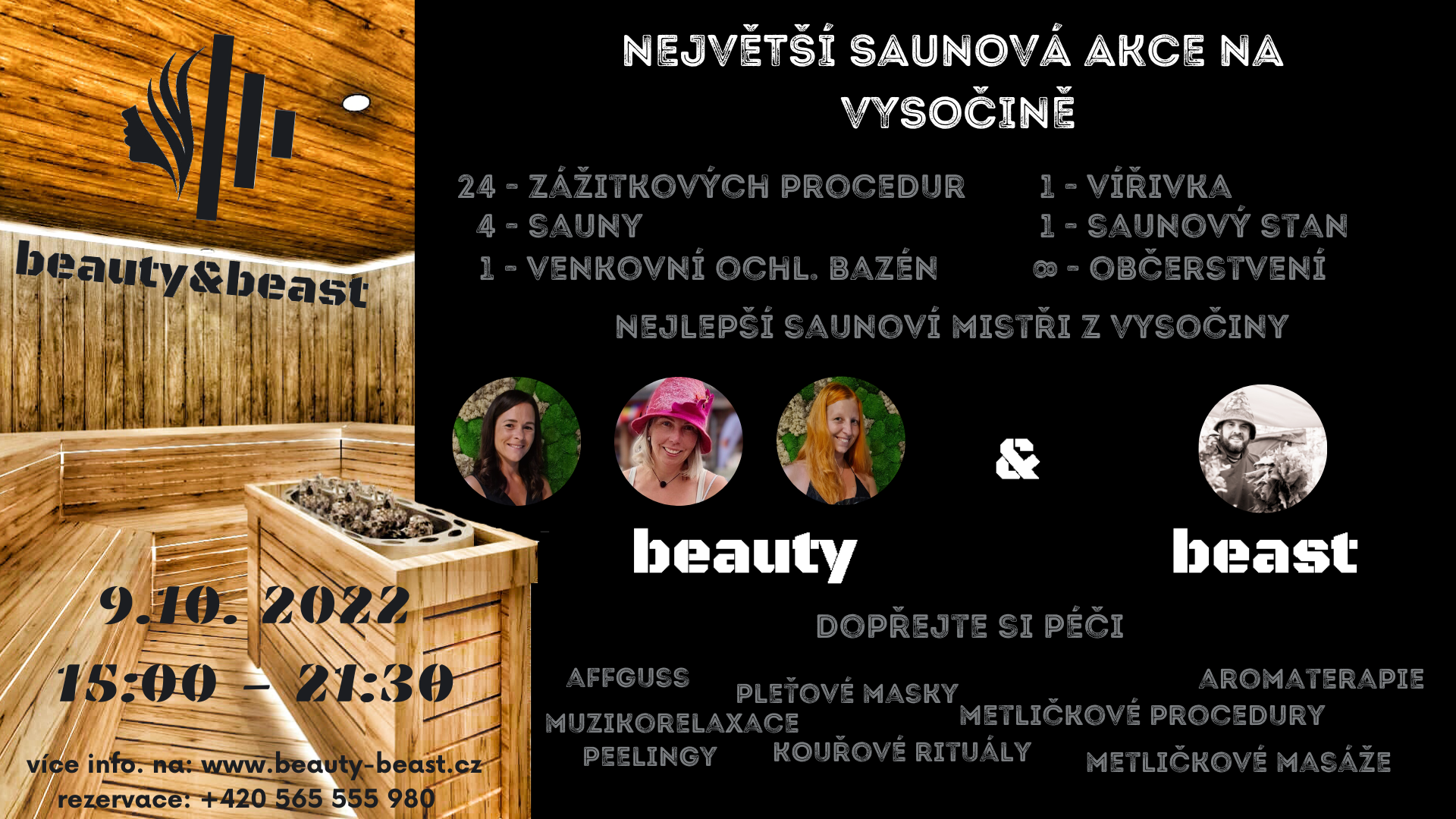 Největší saunová akce na Vysočině