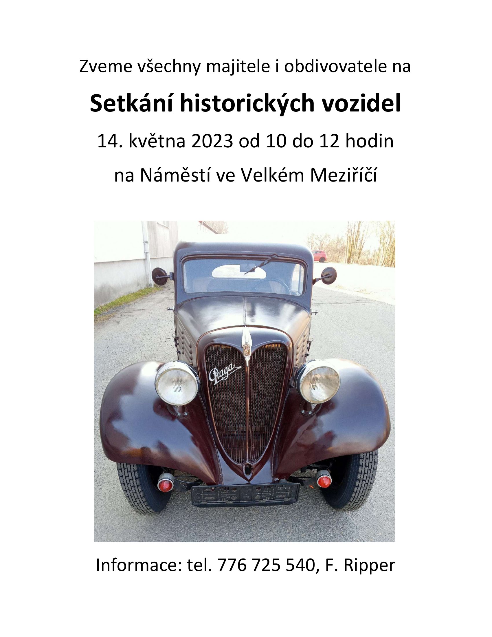 Setkání historických vozidel