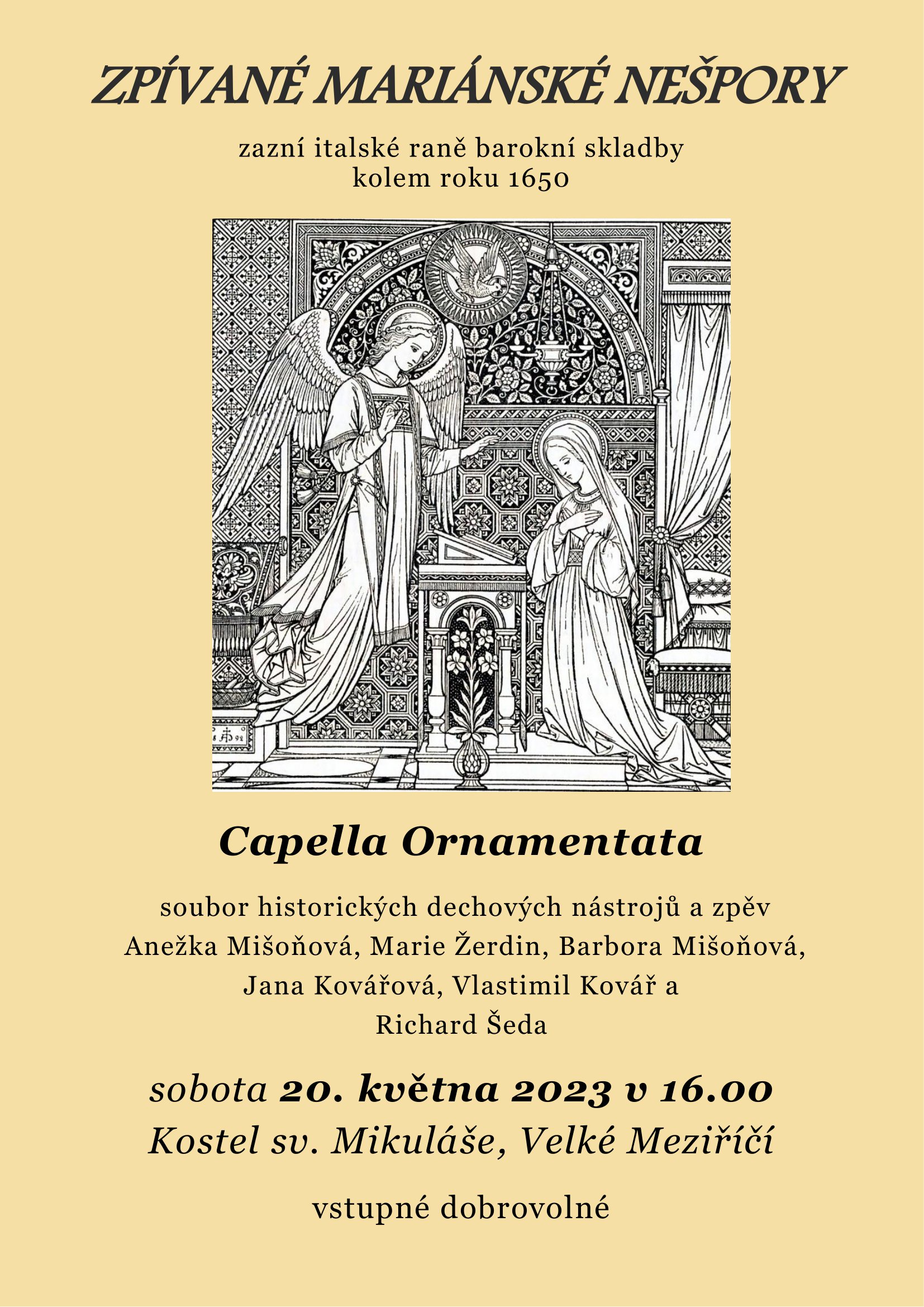 Zpívané mariánské nešpory