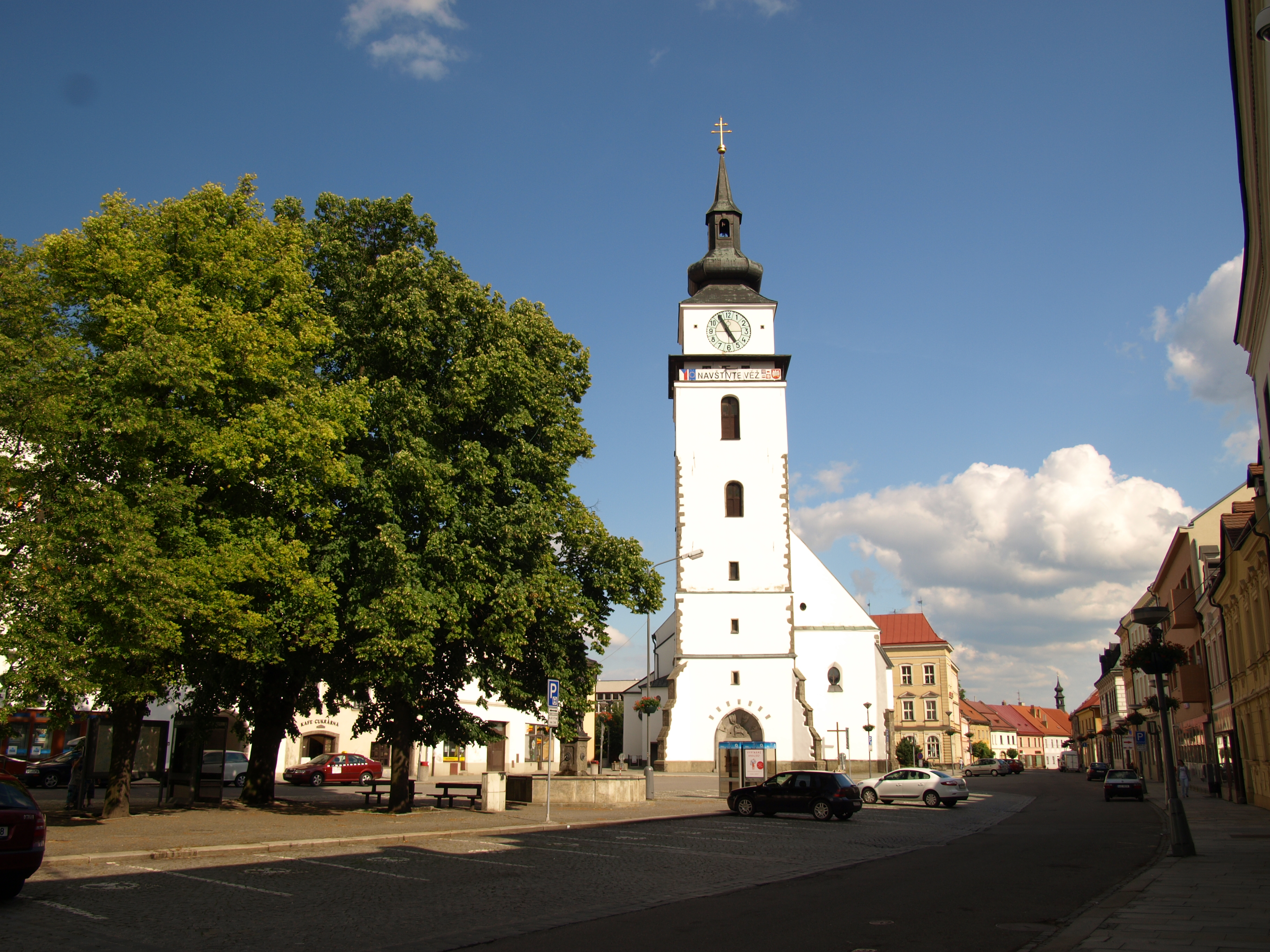 Vyhlídková věž kostela sv. Mikuláše