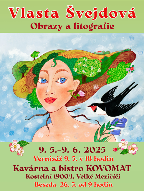 Obrazy a litografie Vlasty Švejdové