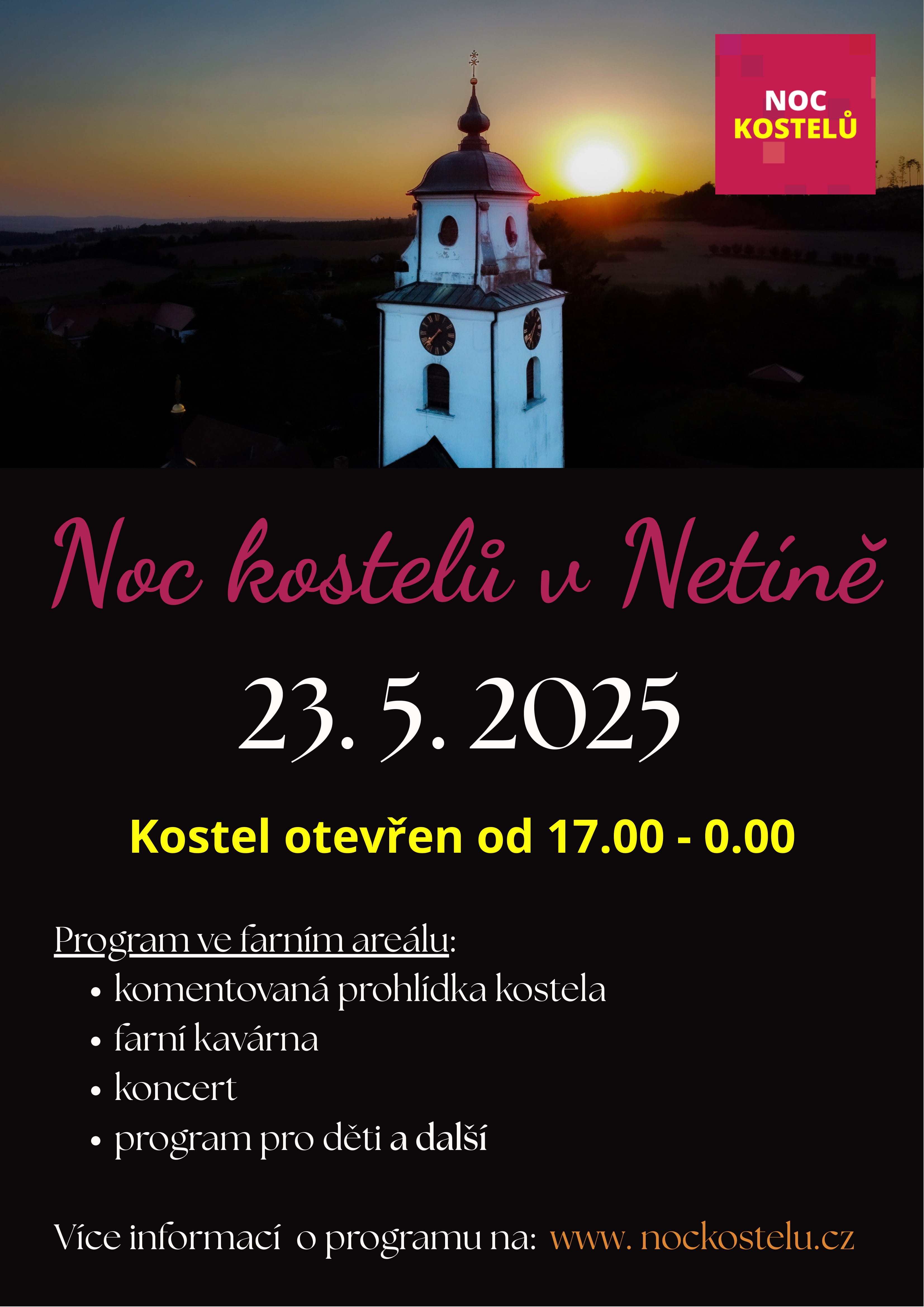 Noc kostelů v Netíně