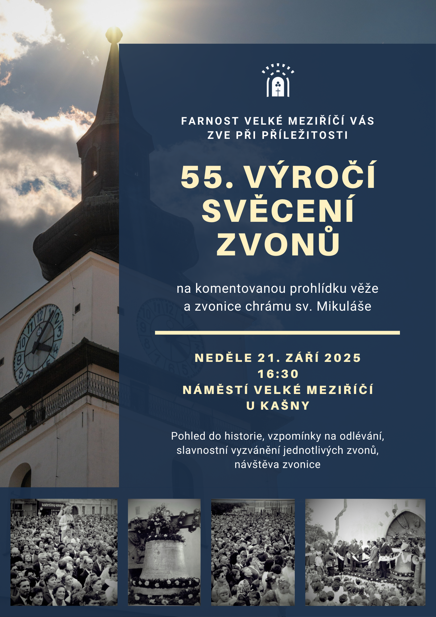 55. výročí svěcení zvonů