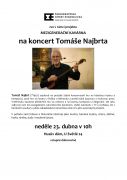 Koncert Tomáše Najbrta