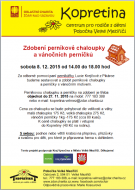 ZDOBENÍ PERNÍKOVÉ CHALOUPKY A VÁNOČNÍCH PERNÍČKŮ