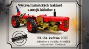 Výstava historických traktorů a strojů Jabloňov