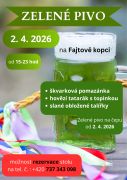Zelené pivo na Fajtově kopci