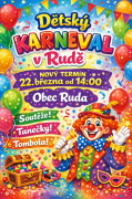 Dětský karneval v Rudě