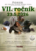 VII. ročník poháru MS Družba Vídeň - Dobrá Voda pro všechna plemena ohařů