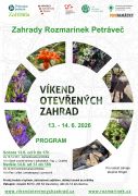 Víkend otevřených zahrad Rozmarínek Petráveč