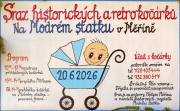 Sraz historických a retro kočárků v Měříně