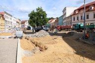 Vyjádření k pobytové kontrole, kterou provedla cizinecká policie na stavbě rekonstrukce náměstí