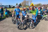 Cyklisté v Předíně a v Kroměříži