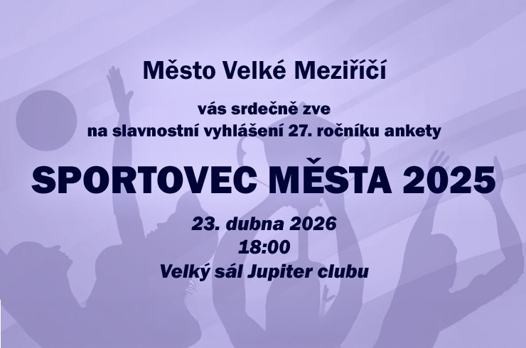 Sportovec města 2025