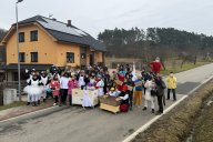 Lhotky, Kúsky a Dolní Radslavice ožily masopustem ve stylu televizní show