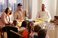 Děti z mateřské školy navštívily starostu