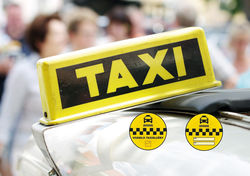 taxi ilustrace