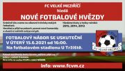 FC Velké Meziříčí hledá nové fotbalové hvězdy!